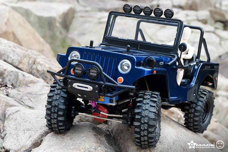 Gmade 1:10 GS01 Sawback 4ls RC Truck Jeep Scale Crawler Kit