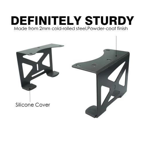 For / Slim Mount Under Desk Holder Compatible with 5 Disc & Digital1106 - Afbeelding 5 van 9