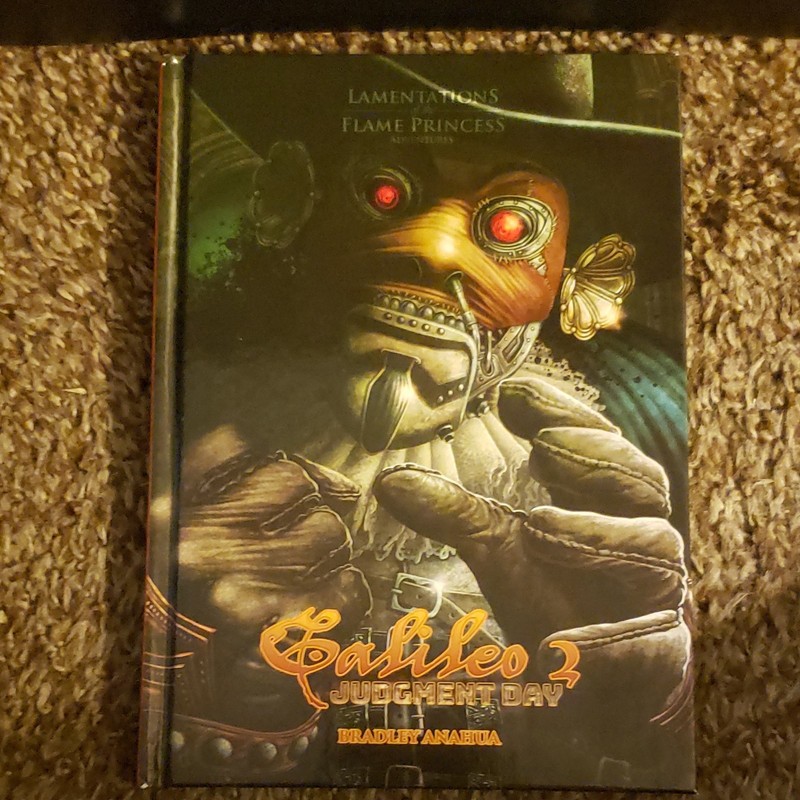 Lamentations of the Flame Princess Galileo 2: Judgment Day Hardcover RPG 2021