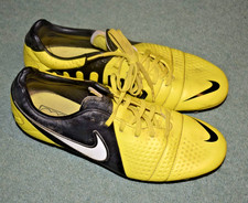 Nike Football Boots Mens Size UK 7 CTR 360 Maestri III SG Yellow Black Soccer