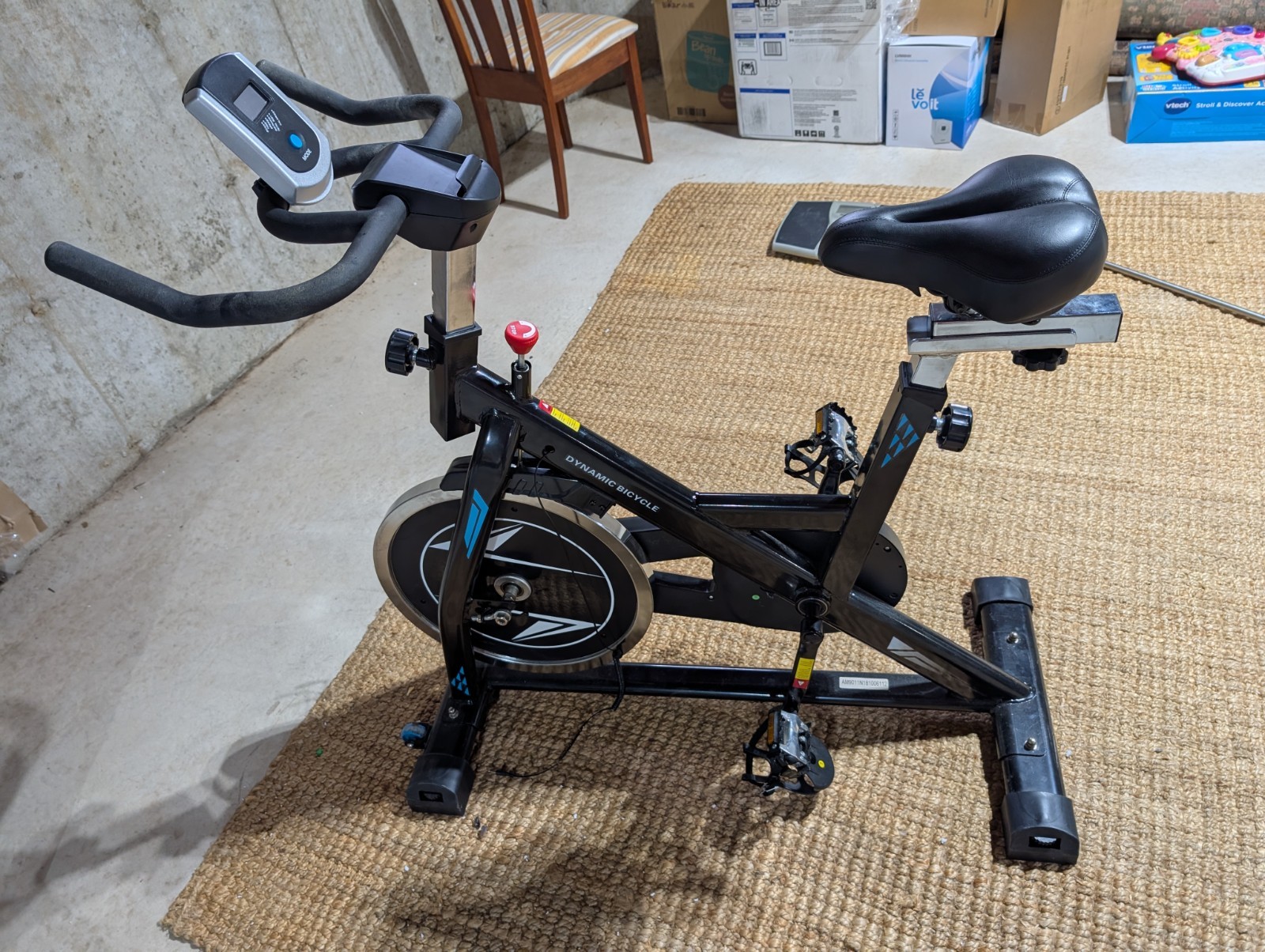 ANcheer Cycling Bike, Belt Drive Indoor Exercise Bike