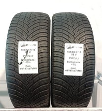 PNEUS USAGÉS PIÈCES 2 PIRELLI ALL SEASON SF2 185/60 R15 88V 4 STAGIONI