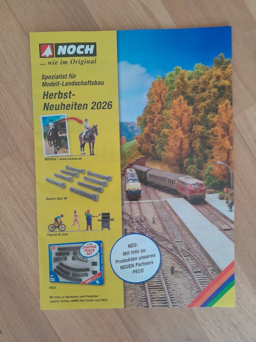 NOCH  Prospekt/Katalog  Herbst-Neuheiten 2026 NEU+Ungelesen! TOP Zustand!