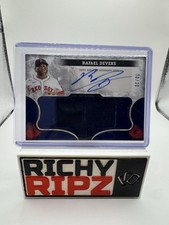 2025 Topps Tier One Rafael Devers - Dual Game Worn Patches Auto /20 Red Sox