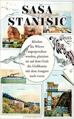 Möchte die Witwe angesprochen werden, platziert sie auf dem Grab die Gießkanne m