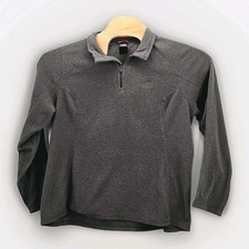 The North Face Jacket Womens XL Gray Fleece 1/4 Quarter Zip Pullover Sweater