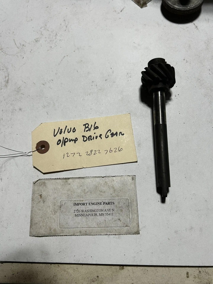 BOMBA DE ACEITE DR. GEAR *USADA* SE ADAPTA A VOLVO 122S B16 1583cc 1957-1961 SIN NÚMERO OE USADO Foto 3 de 3