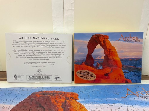 Complete ! 500 Piece Puzzle *Arches National Park* Grand County Moab Utah Poster - Picture 2 of 10