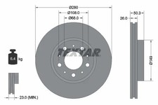 Disque de frein Volvo 960