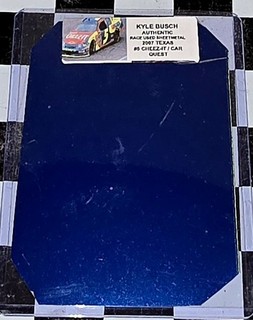 KYLE BUSCH RACE USED SHEETMETAL 2007 TEXAS #5 CHEEZ IT NASCAR HMS KB07