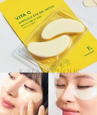 BONCEPT/Vita C Ampoule Eye Gel Patch 1pack(12sheets)/Retinol,Hydrating,Eye Mask