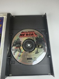 Blazing Heroes CIB W/ Registration Card (Sega Saturn, 1996)