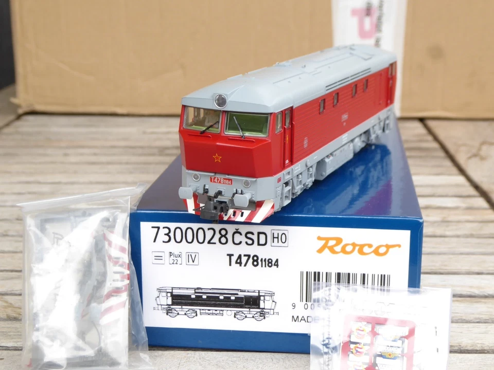 Roco 7300028 H0 Diesellok Rh 748 1149 BARDOTKA der CSD Epoche 4, LED+DSS neu - Bild 2 von 4