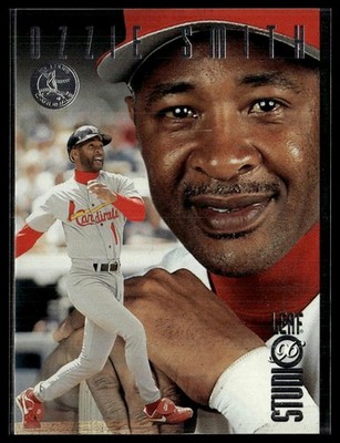 1996 Studio #22 Ozzie Smith Press Proofs Silver