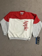 Vintage 1990’s Apple Computer SWEATSHIRT, men’s Medium, Rare, NEW!!
