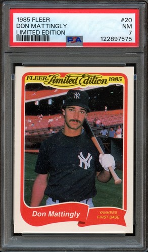 1985 Don Mattingly #20