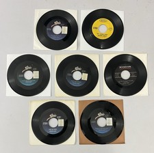 Lot of 7 George Jones 45 RPM Records - Lot 7