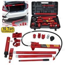 12 Ton Hydraulic Porta Power Jack Air Pump Lifting Ram Body Frame Repair Kit 12t