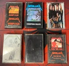Lot of 6 Metallica Cassettes
