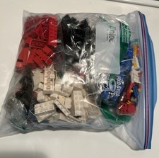 LEGO blocks 1970s / 1980s Mixed pieces accessories bricks wheels 1.5 lbs