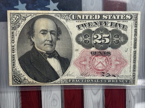 25¢ Bruchwährung Fr.1309 fünfte Ausgabe wie ausgestellt Auswahl UNC knackige Edelsteinnote