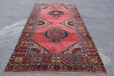 Turkish Large Rug 5,2x9,6 ft, Red Oriental Vi...