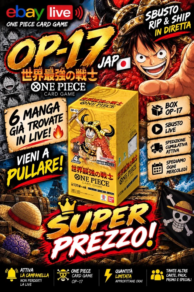 POKÉMON ONE PIECE DRAGONBALL – RIP E SHIP | ASTE DA 1€