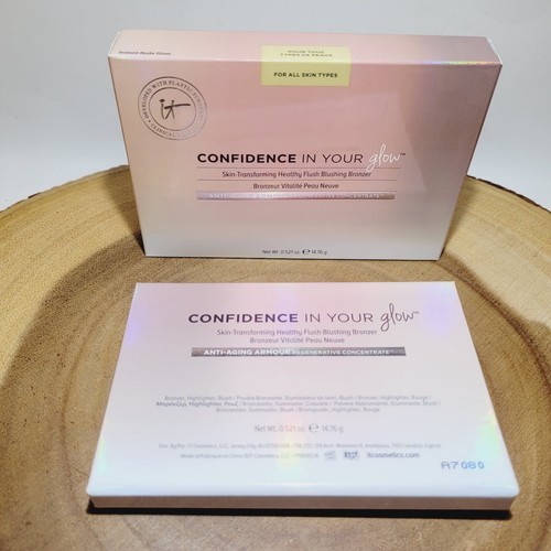 it Cosmetics CONFIDENCE IN YOUR glow (Instant nude Glow) Flush Blushing Bronzer - Picture 4 of 10