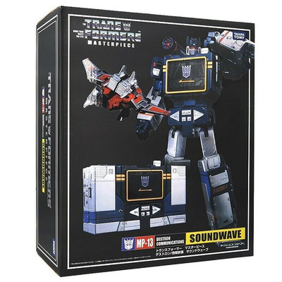 Takara MP-13 Transforms Masterpiece Soundwave With Laserbeak MP13 Figures TOYS