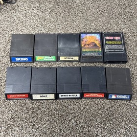 Mattel Intellivision SYLVANIA VARIANT Console TESTED With Games Bundle