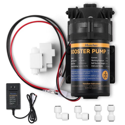#ad Hanchen RO Booster Pump Kit Reverse Osmosis Water System High Pressure Switch $59.00