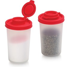 Moisture-Proof Salt and Pepper Shaker Duo