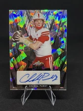 2024 Leaf Pro Set Metal Platinum Crystals /8 Chubba Purdy #PL-CP1 Auto
