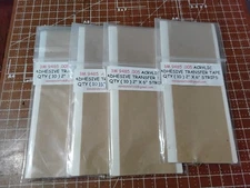 3M DOUBLE STICK ADHESIVE TRANSFER TAPE 9485 2"X 6" STRIPS 40pcs