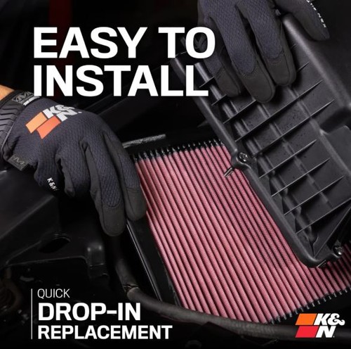 6x ✅Fits K&N 33-3065 Sports air filter panel 33-3065 do VOLVO S60 II ⭐UK Seller⭐ - Picture 7 of 12