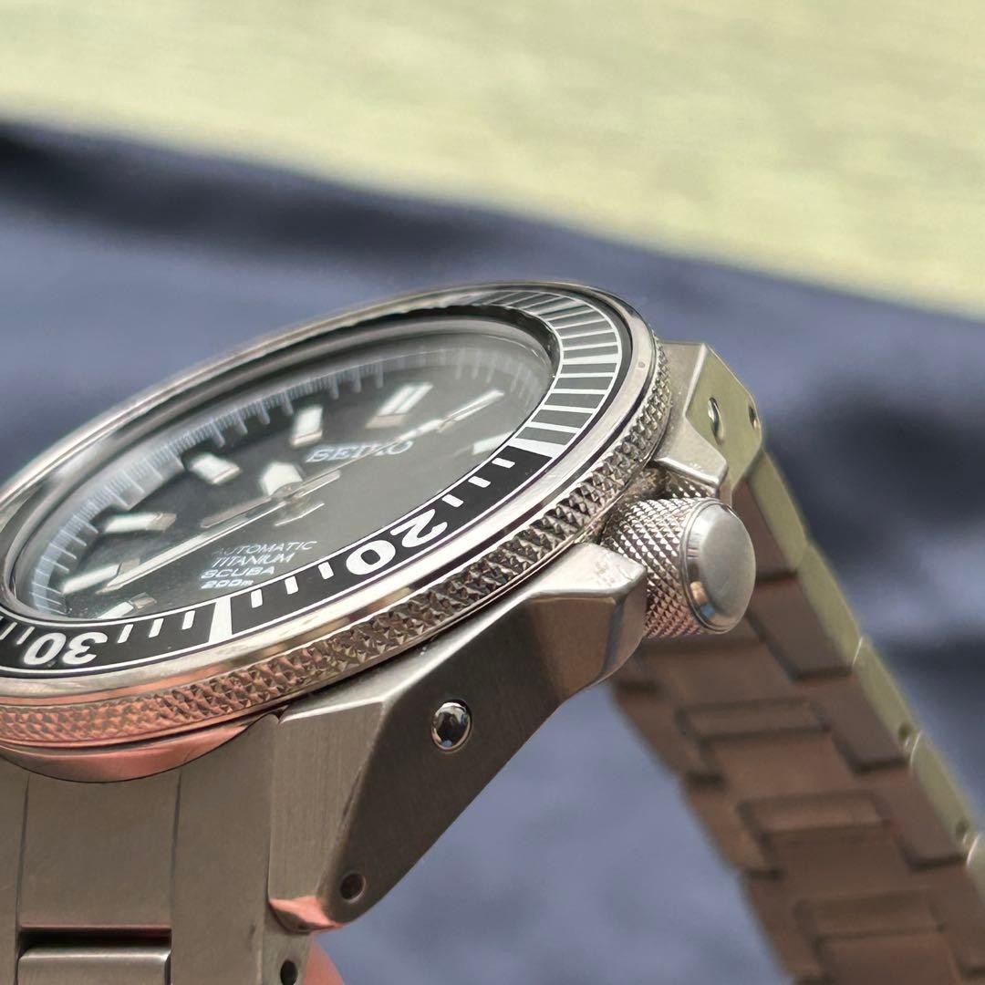 SEIKO SBDA001 Diver Watch Titanium Automatic Timepiece AUTHENTIC Genuine image 3