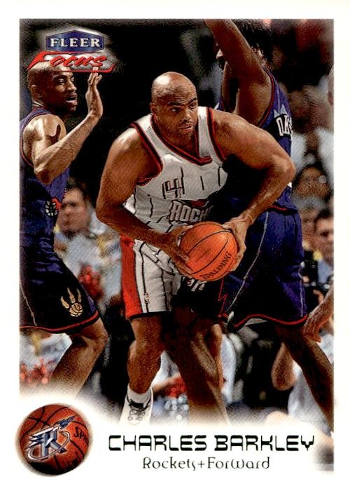 1999-00 Fleer Focus #42 Charles Barkley Masterpiece Mania #/300 SP