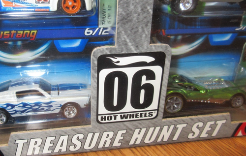 Low #33 Hot Wheels 2006 SERIE CACCIA AL TESORO SET IN SCATOLA con GENERAL LEE ~ SIGILLATO - Foto 7 di 11