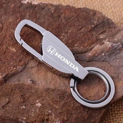 1 x Silber Metall Honda Schlüsselanhänger Keychain Civic Type R S2000 Integra NSX