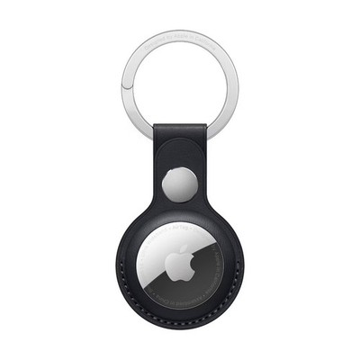 Original Apple AirTag Leather Key Ring - Midnight