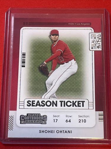 2021 Panini Contenders #100 Shohei Ohtani Season Ticket ~ LA Angels