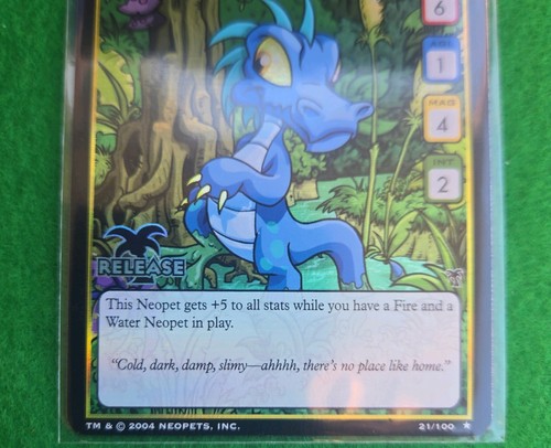 Neopets TCG Blue Krawk Release 21/100 Holo - Picture 4 of 7