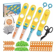 Cardboard Tools for Kids, 129 PCS Cardboard Construction Kit