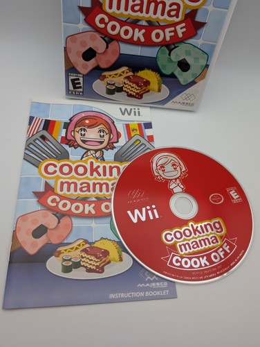 Cooking Mama: Cook Off - Nintendo Wii Complete CIB Near Mint  - Picture 2 of 5