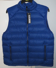 M&S Mens Feather & Down Gilet Body Warmer With StormWear Large £45