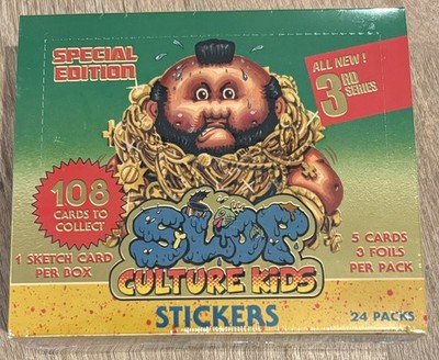 SLOP CULTURE KIDS sealed 3rd Series SPECIAL EDITION SE incl. SKETCH CARD Mr. T