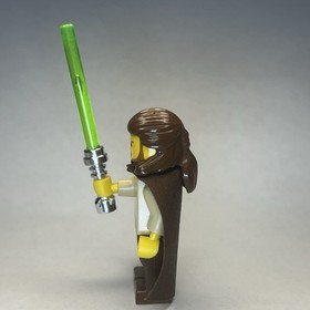 LEGO Star Wars Original Qui-Gon Jinn Minifigure Jedi sw0027 7121 7171 7101 7161