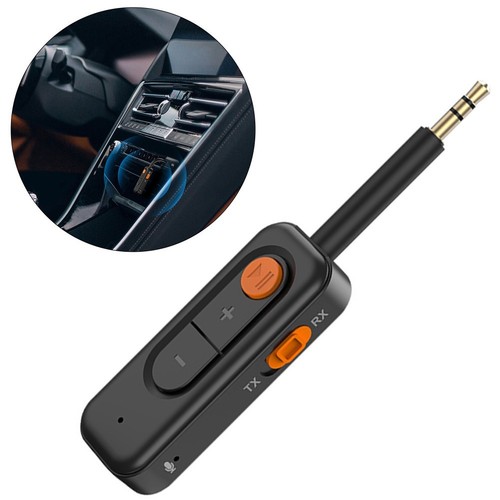 Portable 2 in 1 Wireless Audio Adapter for TV PC Car Enhanced Listening Quality - Afbeelding 11 van 23