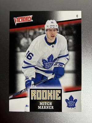2016-17 Upper Deck  Victory Black Mitch Marner Rookie Card #V21 Rare UD RC (NM)