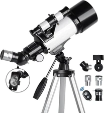 Telescope for Kids & Adults 70mm Aperture 500mm AZ Mount Fully Multi-Coated (4C)